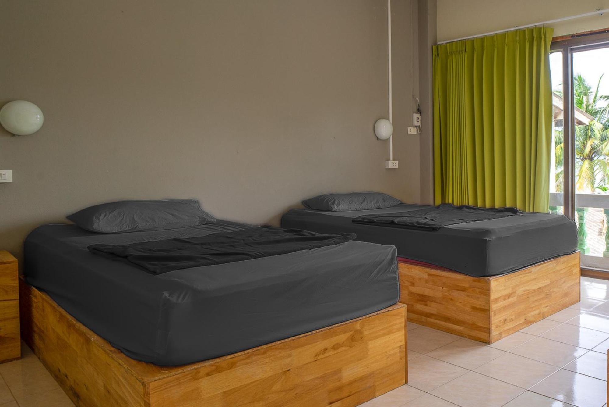 Echo Beach Hostel Baan Tai Eksteriør billede