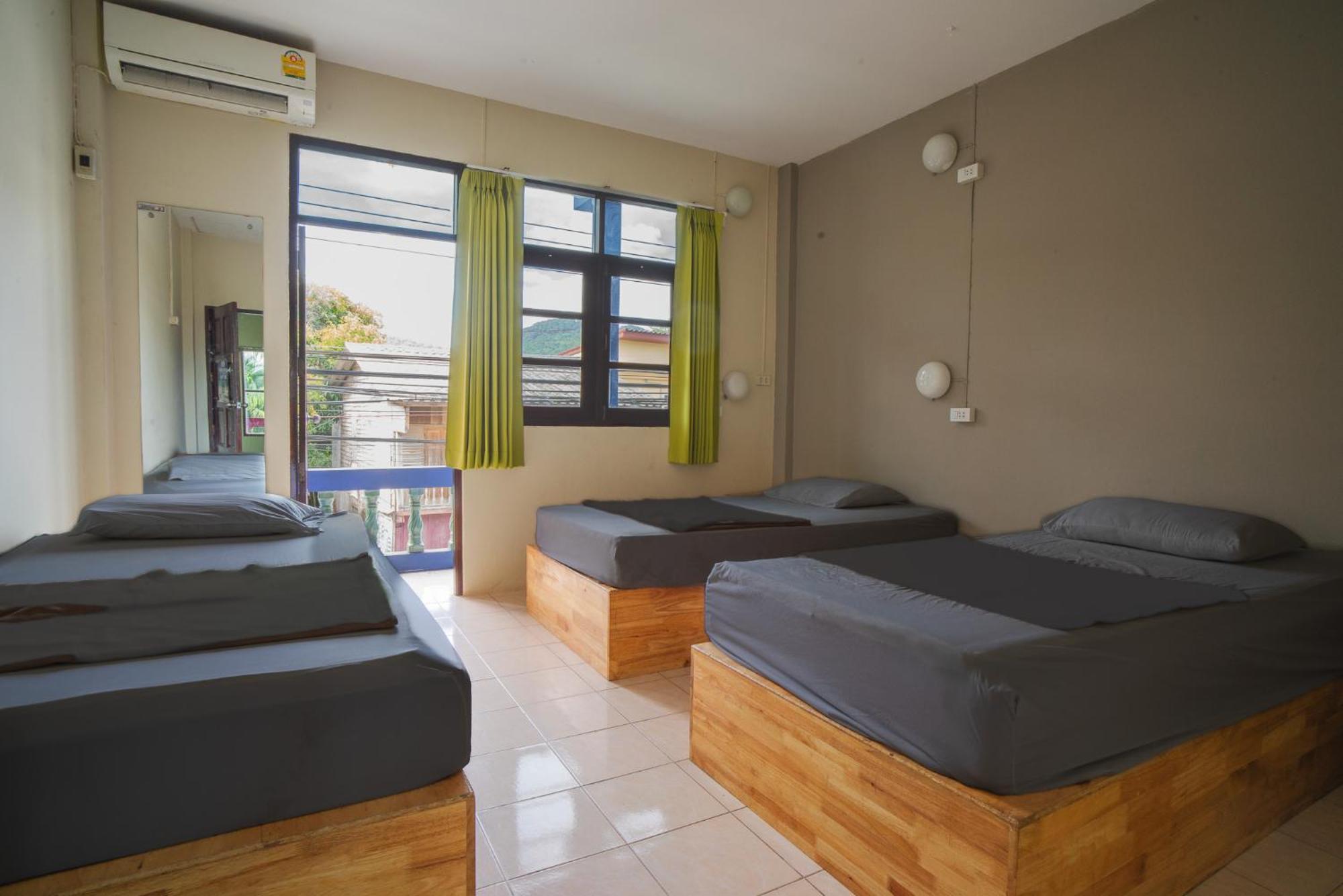 Echo Beach Hostel Baan Tai Eksteriør billede