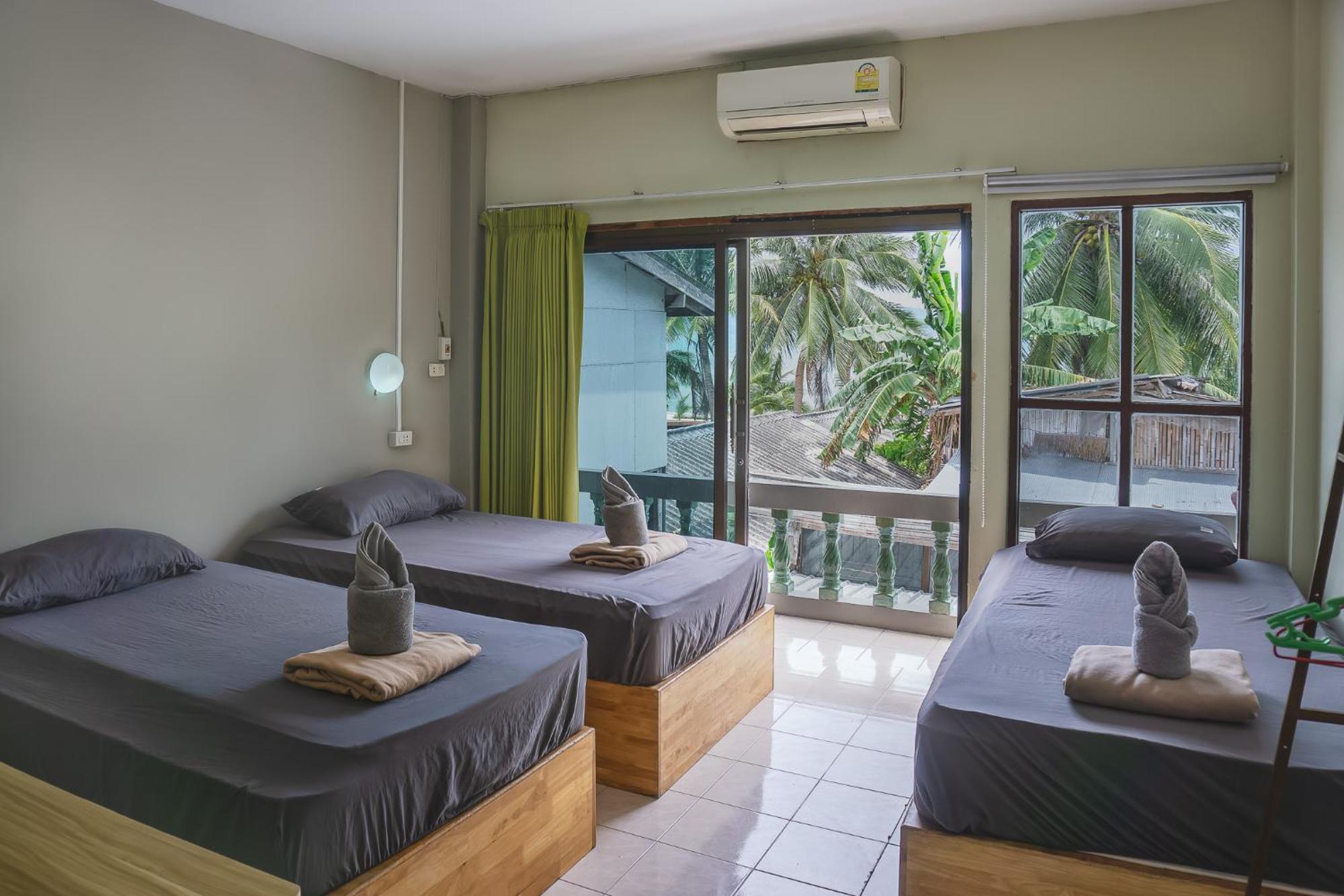 Echo Beach Hostel Baan Tai Eksteriør billede