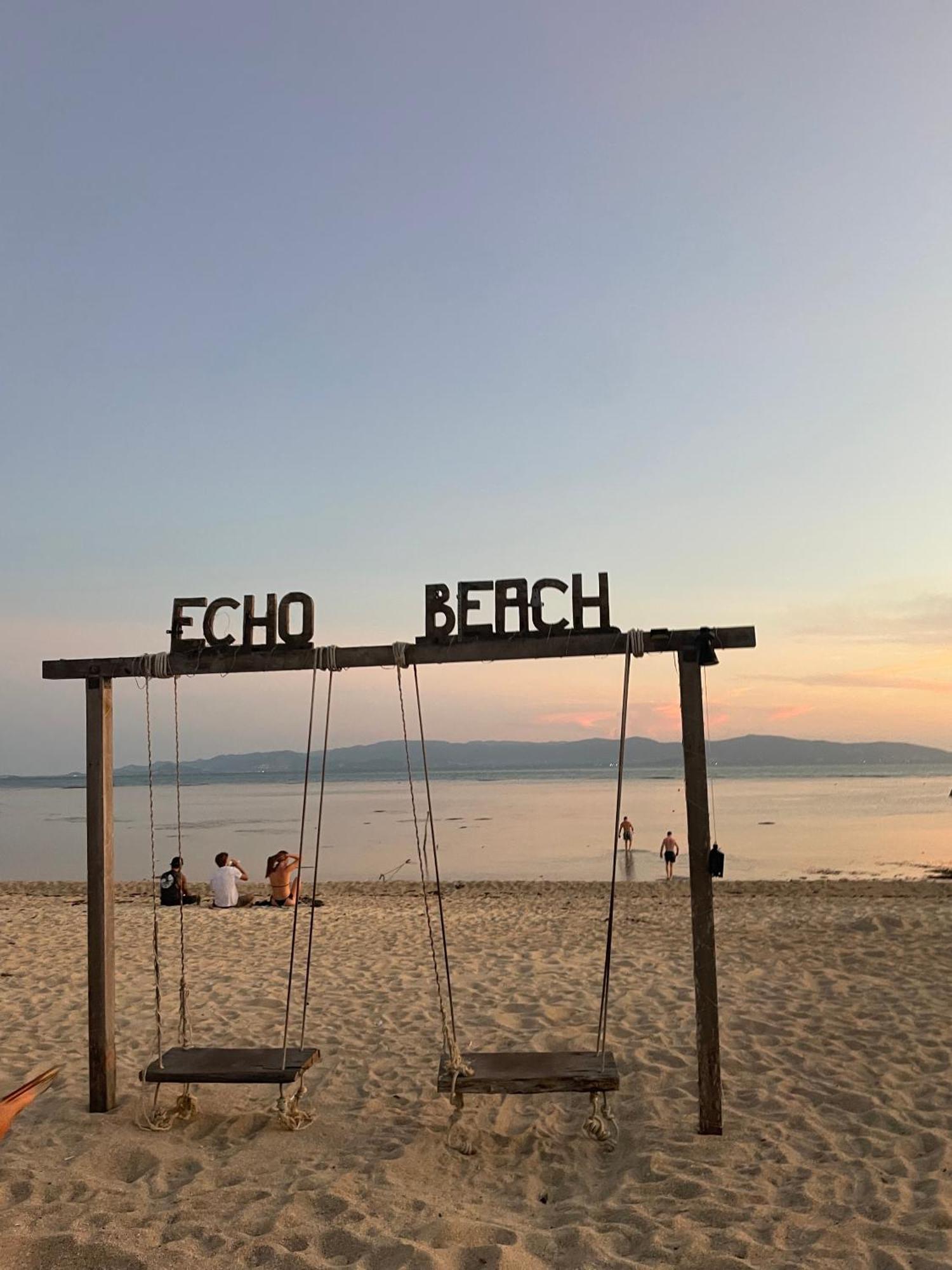 Echo Beach Hostel Baan Tai Eksteriør billede