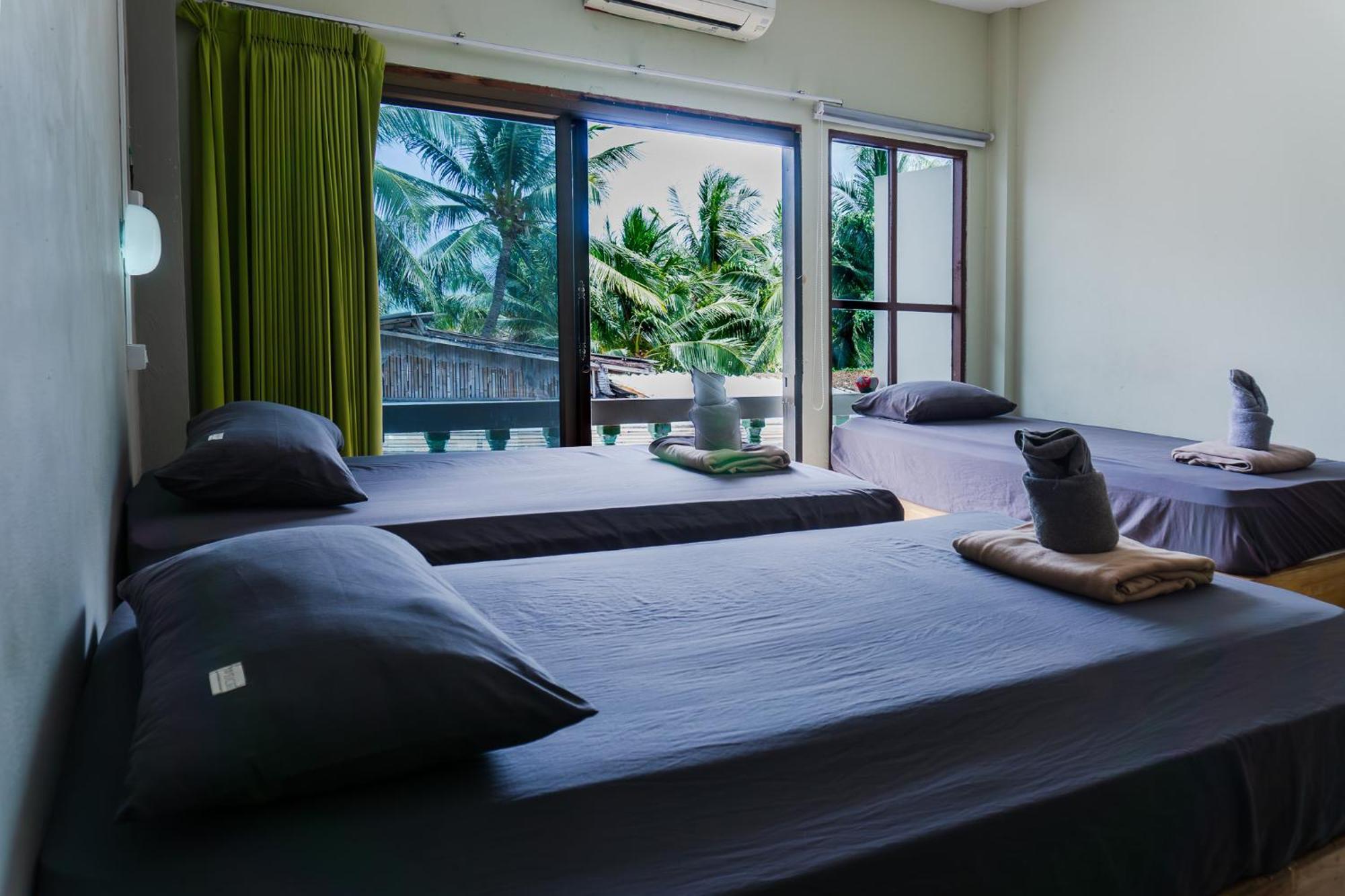 Echo Beach Hostel Baan Tai Eksteriør billede