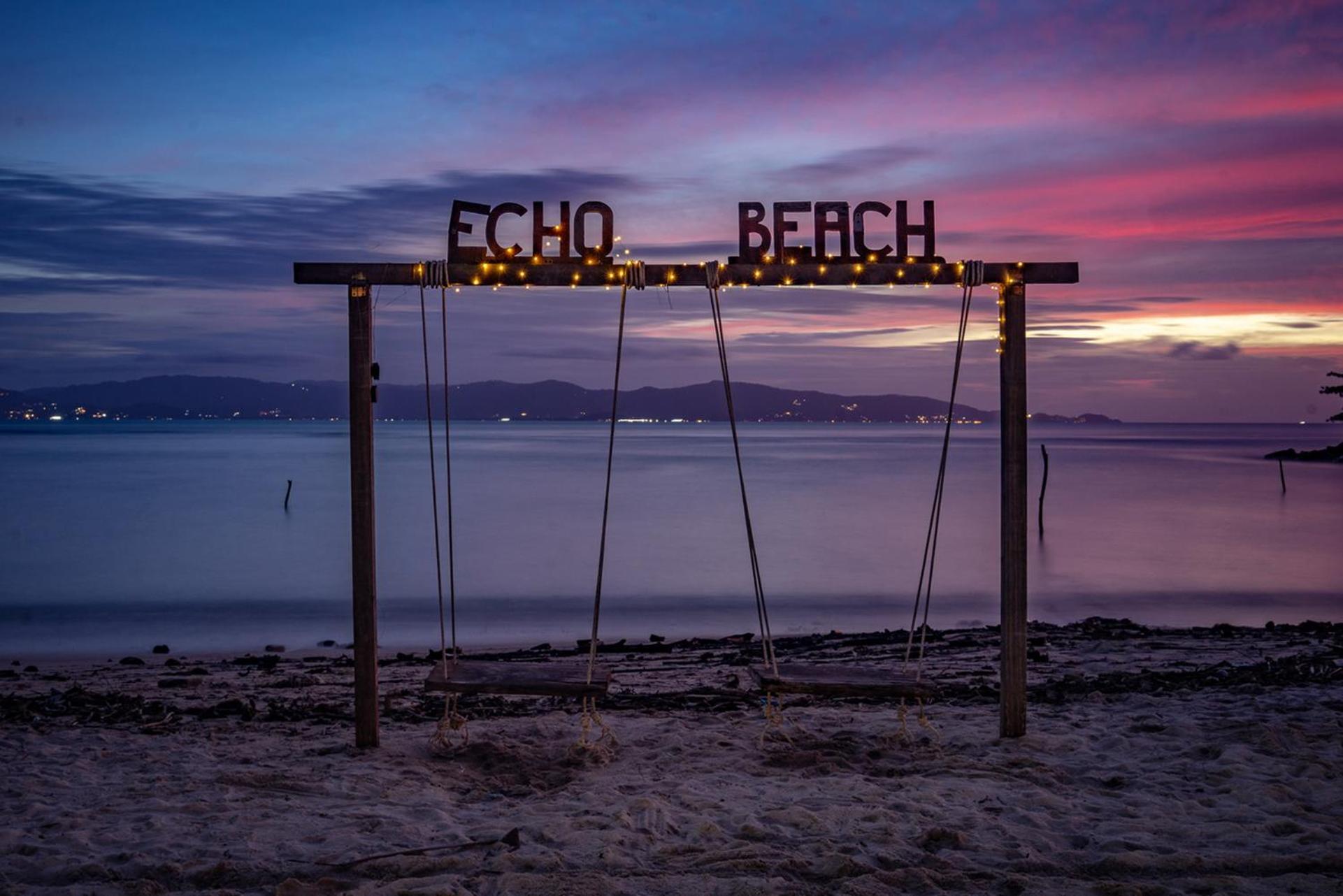 Echo Beach Hostel Baan Tai Eksteriør billede