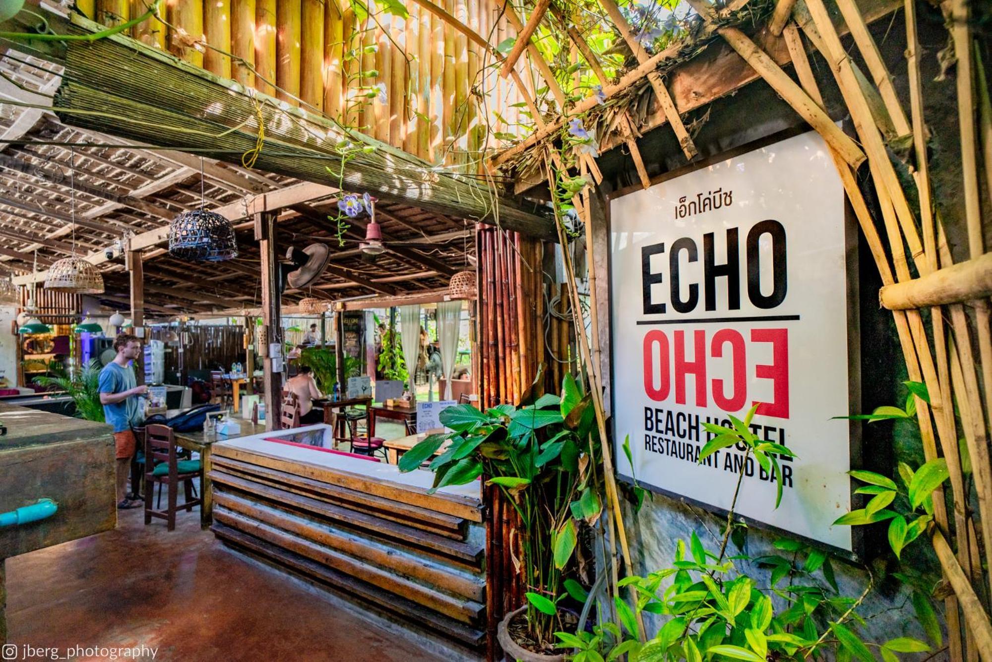 Echo Beach Hostel Baan Tai Eksteriør billede